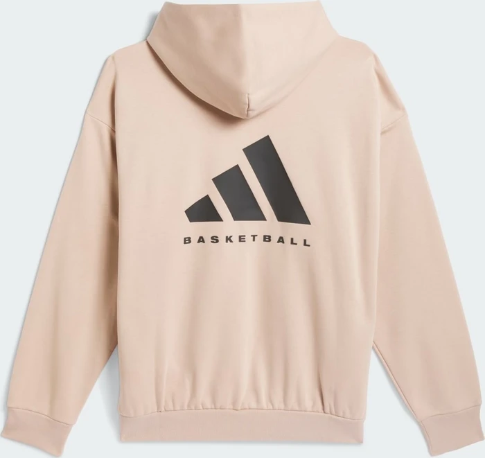 adidas Basketball Hoodie ash pearl
