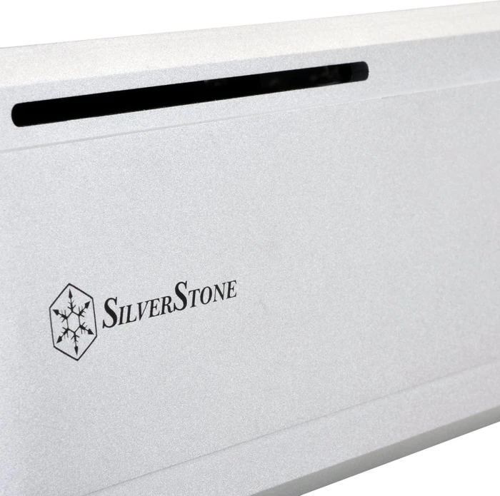 SilverStone Fortress FTZ01, silber, Mini-ITX