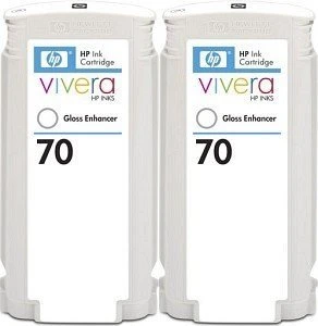 HP Tinte 70 Glanzverstärker, 2er-Pack