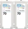 HP Tinte 70 Glanzverstärker, 2er-Pack Vorschaubild