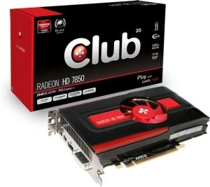 Club 3D Radeon HD 7850, 2GB GDDR5, DVI, HDMI, 2x mDP