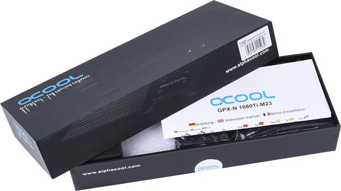 Alphacool NexXxoS GPX GTX 1080Ti M23 mit Backplate, schwarz