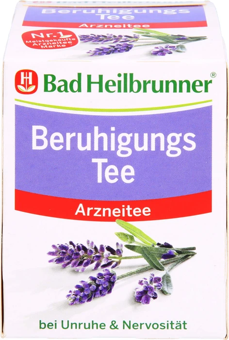 Bad Heilbrunner Beruhigungs Tee Beutel, 8 Stück