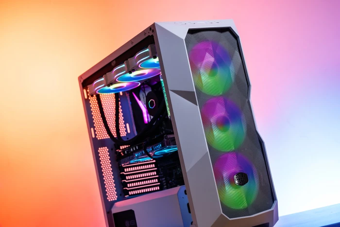 Cooler Master MasterFan MF120 Halo White Edition, LED-Steuerung, 120mm, 3er-Pack