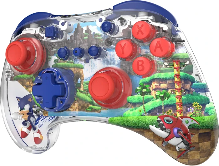 PDP Realmz Wireless Controller Sonic Green Hill (Switch)