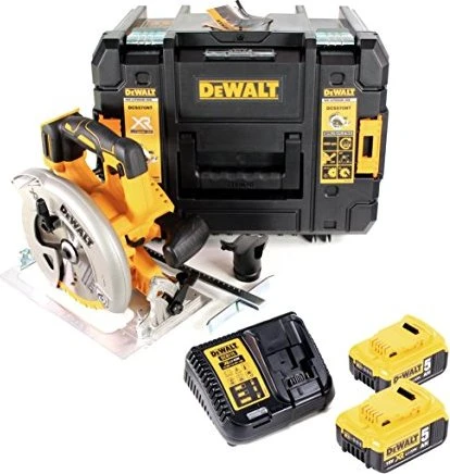 DeWalt DCS570P2 Akku-Handkreissäge inkl. Koffer + 2 Akkus 5.0Ah