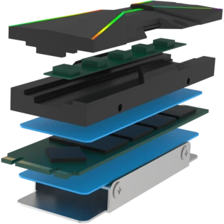 Xilence M2SSD.B.ARGB SSD Heatsink