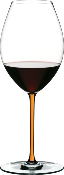 Riedel Fatto A Mano Syrah Rotweinglas orange