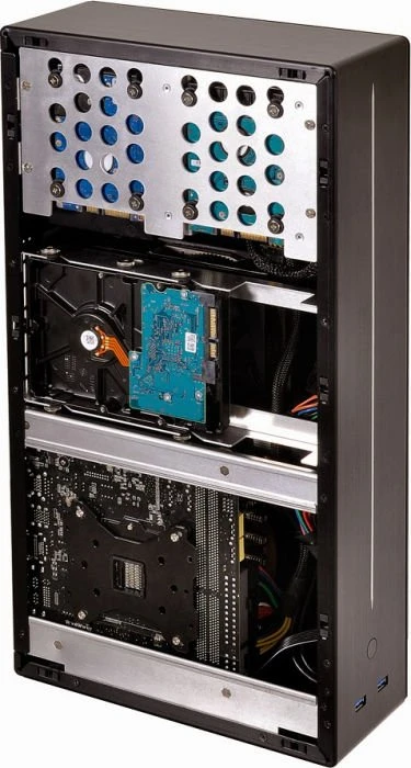 Lian Li PC-Q19B schwarz, Mini-ITX