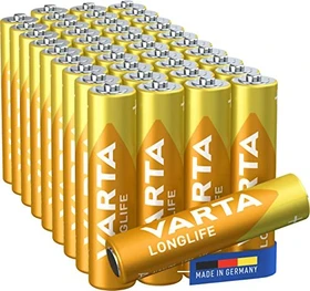 Varta Longlife Micro AAA, 40er-Pack