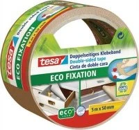 tesa Pro Nature doppelseitiges Klebeband universal braun, 50mm/5m, 1 Stück