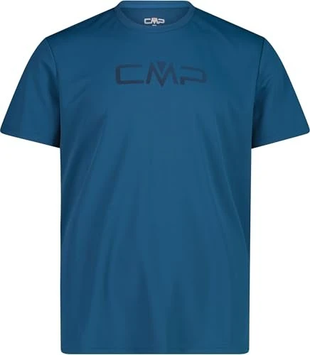 CMP Rundausschnitt Logo Funktionsshirt kurzarm petroleum (Herren)
