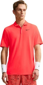 Nike Court Dri-FIT Tennis Funktionsshirt kurzarm bright crimson/black (Herren)