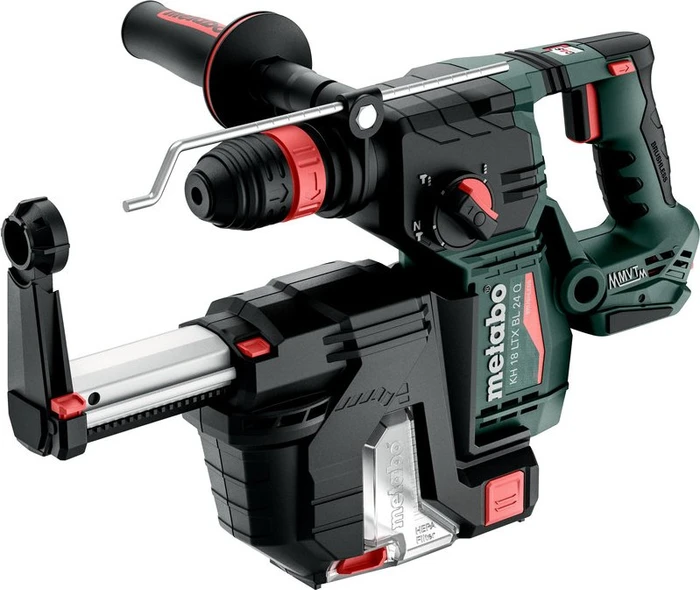 Metabo KH 18 LTX BL 24 Q Akku-Bohr-/Meißelhammer solo inkl. Koffer + Absaugeinheit
