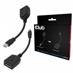 Club 3D Mini DisplayPort/DisplayPort Adapter