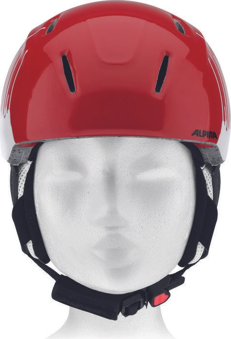 Alpina Carat LX Helm red splash (Junior)