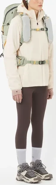 Salomon Mountain Flex Hooded Funktionsjacke whisper white (Damen)