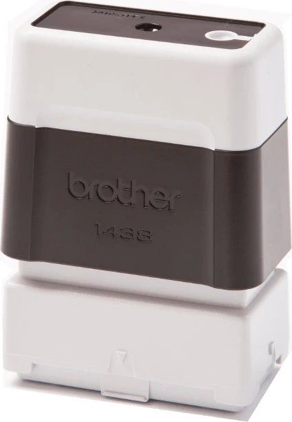 Brother PR1438B6P Stempelrohling, schwarz, 6er-Pack