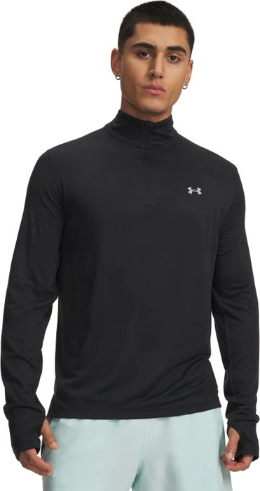 Under Armour Velociti 1/4 Zip Laufshirt langarm black/reflective (Herren) (6010887-001)