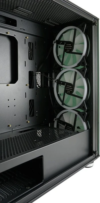 LC-Power Gaming 803B Shaded_X, Glasfenster