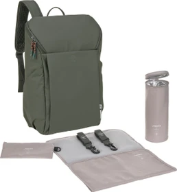 Lässig Slender Up Backpack Wickelrucksack oliv