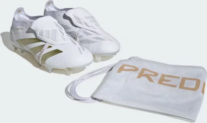 adidas Predator Elite Fold-Over Tongue FG cloud white/gold metallic