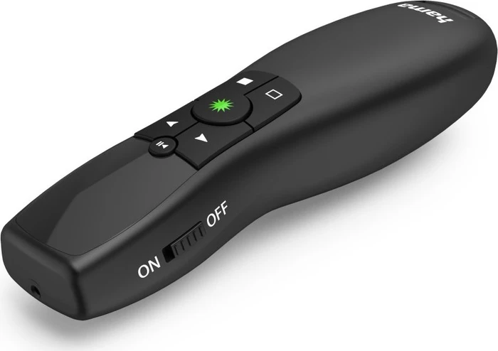 Hama Wireless-Laser-Presenter Greenlight-Pointer, 4in1, schwarz, USB-A