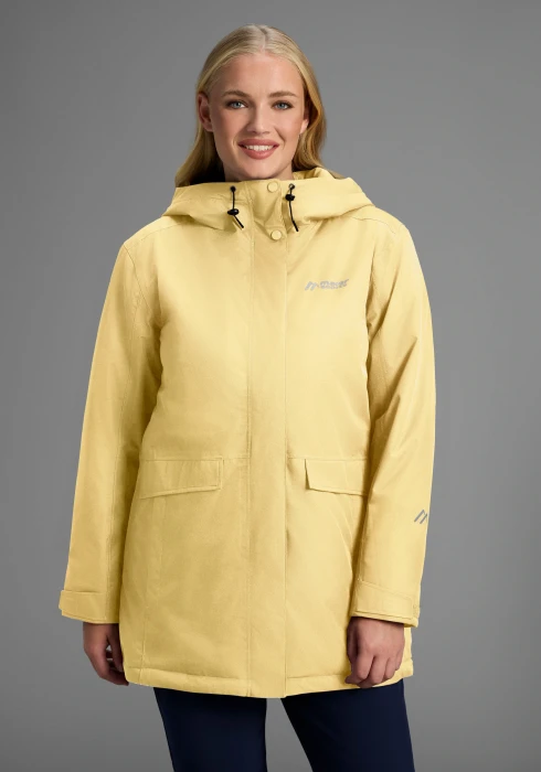 Maier Sports Lisbon Funktionsmantel yellow finch (Damen)