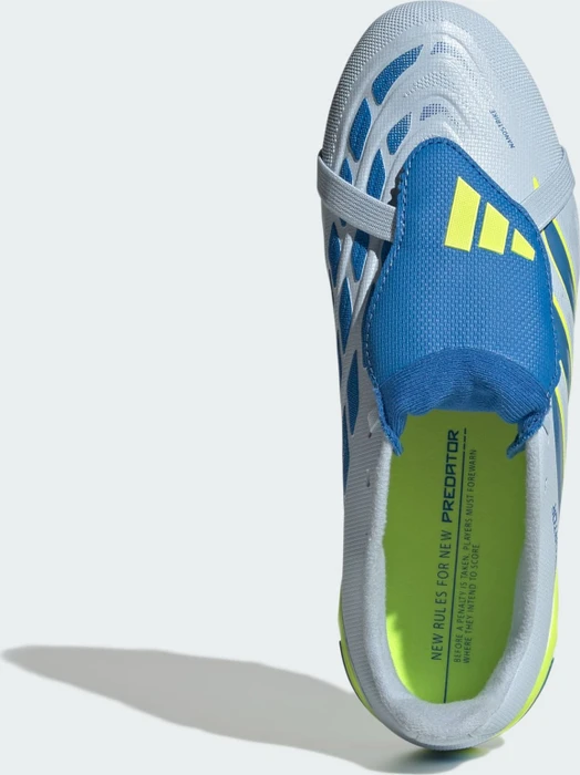adidas Predator League Fold-Over Tongue FG crystal sky/ray blue/team solar yellow 2 (Junior)