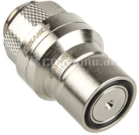 Koolance QD3 No-Spill Schnellverschluss gerade male G1/4"