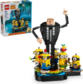 LEGO Ich - Einfach unverbesserlich 4 - Gru und die Minions aus LEGO Steinen