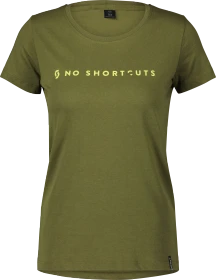 Scott No Shortcuts T-Shirt kurzarm fir green (Damen)