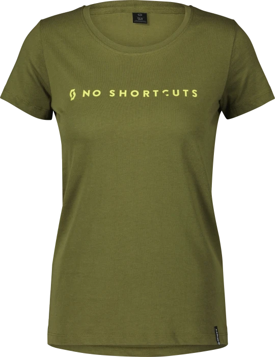 Scott No Shortcuts T-Shirt kurzarm fir green (Damen)