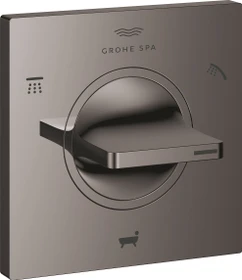 Grohe Allure 3-Wege Umstellung hard graphite