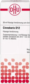 DHU Cinnabaris D12 Dilution, 20ml