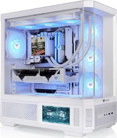 Thermaltake View 370 TG ARGB Snow, weiß, Glasfenster