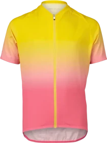 POC XC Trikot kurzarm gradient aventurine yellow/actnium pink (Junior)