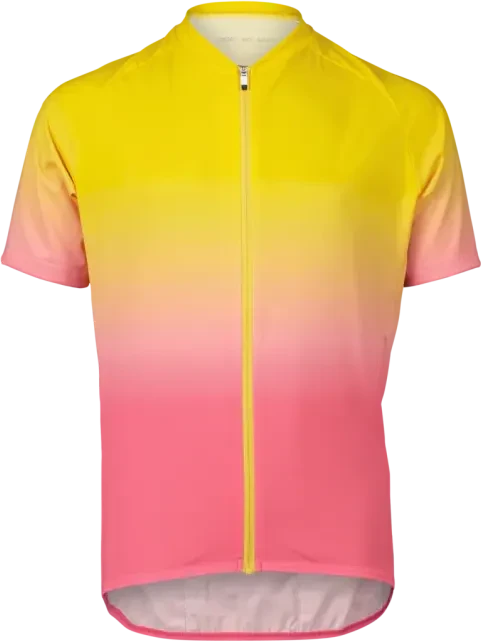 POC XC Trikot kurzarm gradient aventurine yellow/actnium pink (Junior)