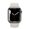 Apple Watch Series 7 (GPS + Cellular) 41mm Edelstahl silber mit Sportarmband Polarstern Vorschaubild
