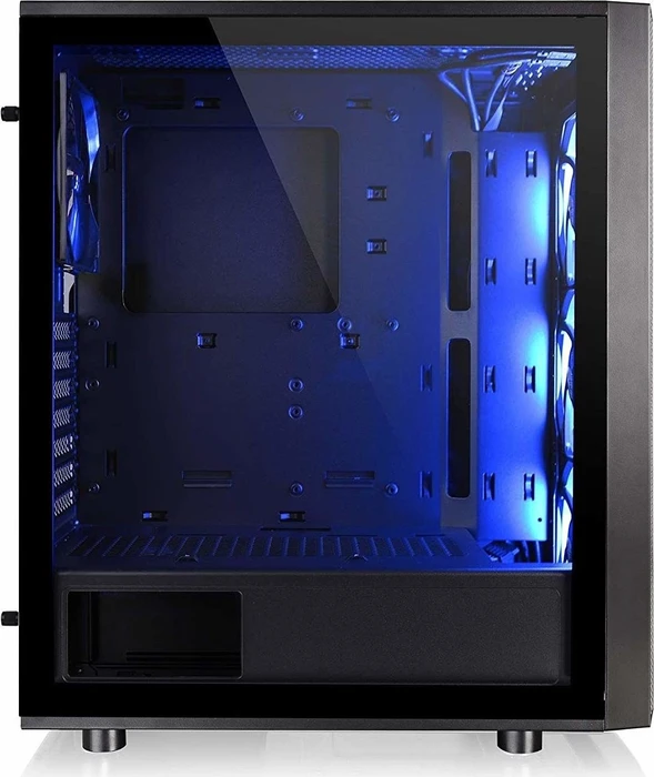 Thermaltake Versa J25 TG RGB, schwarz, Glasfenster