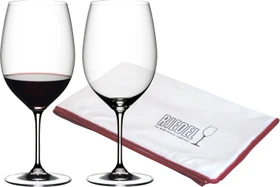 Riedel Vinum Cabernet Sauvignon Weingläser-Set & Geschenk, 3-tlg.