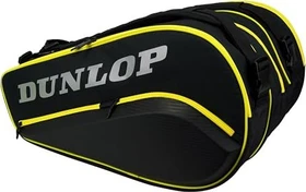 Dunlop Elite Thermo Padel Tennistasche schwarz/gelb