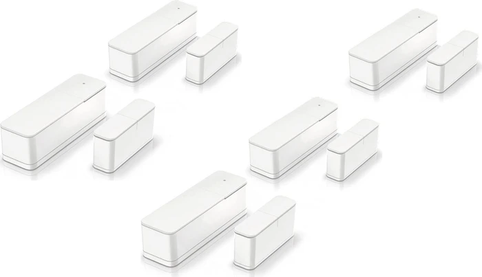 Bosch Smart Home Tür-/Fensterkontakt II Plus, weiß, Schließ-/Öffnungssensor, 5er-Pack