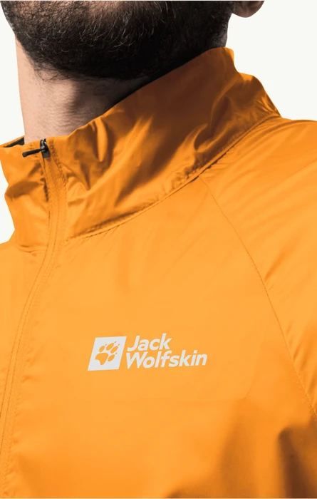 Jack Wolfskin Morobbia Wind Funktionsjacke orange pop (Herren)