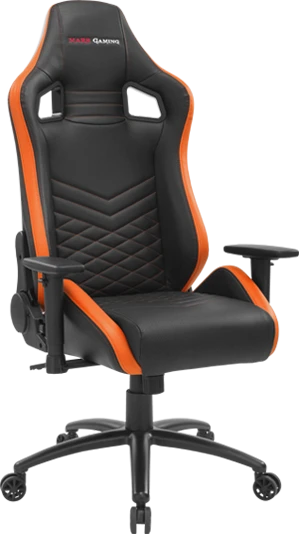 Mars Gaming MGCXNEO Premium Gamingstuhl, schwarz/orange