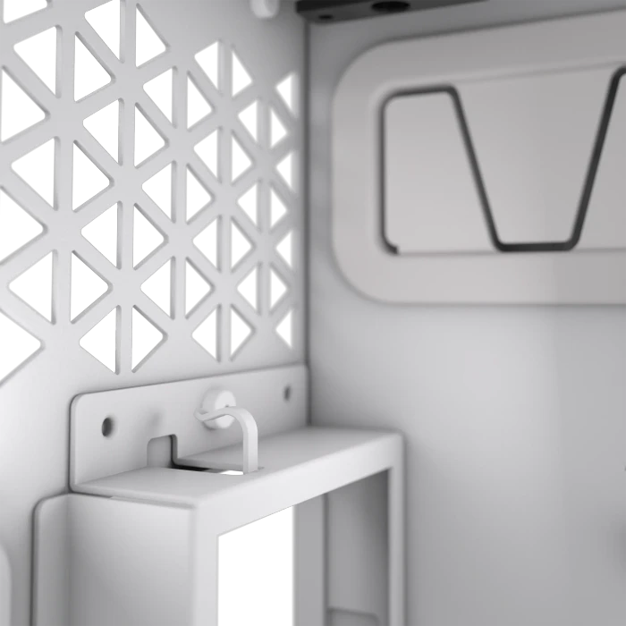 Corsair 6500D Airflow, weiß, Glasfenster