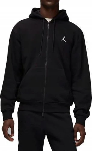Nike Jordan Brooklyn Fleece Hoodie schwarz/weiß