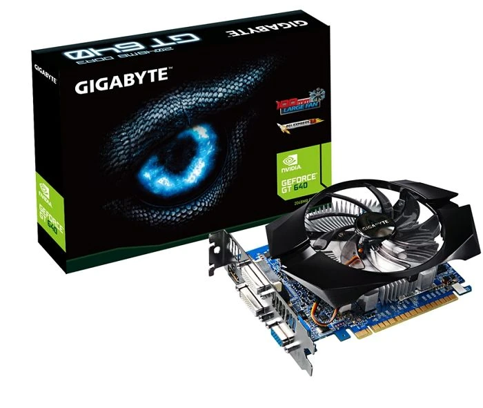 GIGABYTE GeForce GT 640, 2GB DDR3, VGA, 2x DVI, HDMI