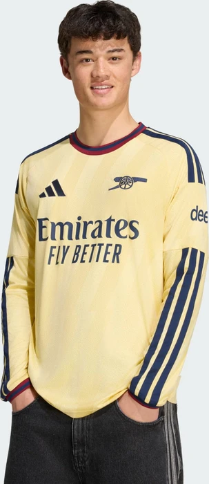 adidas FC Arsenal 2026/2027 Ausweichtrikot langarm almost yellow (Herren)