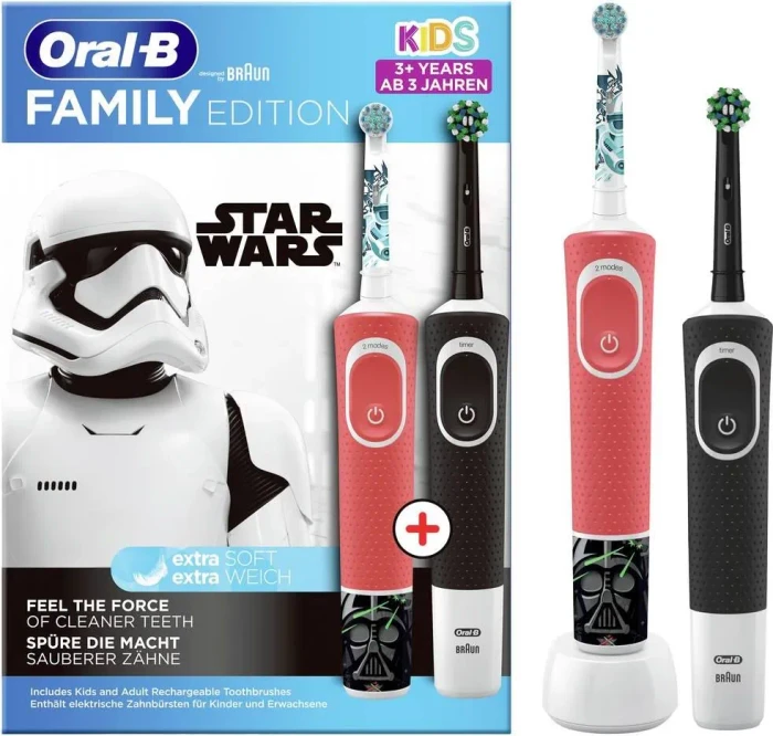 Oral-B Vitality Pro 103 Kids Star Wars D100 + 2. Handstück